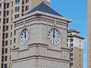 Reloj de Torre Empotrado con Número Árabes